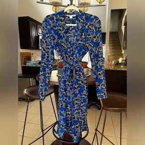 DVF Prita 100% silk size 8